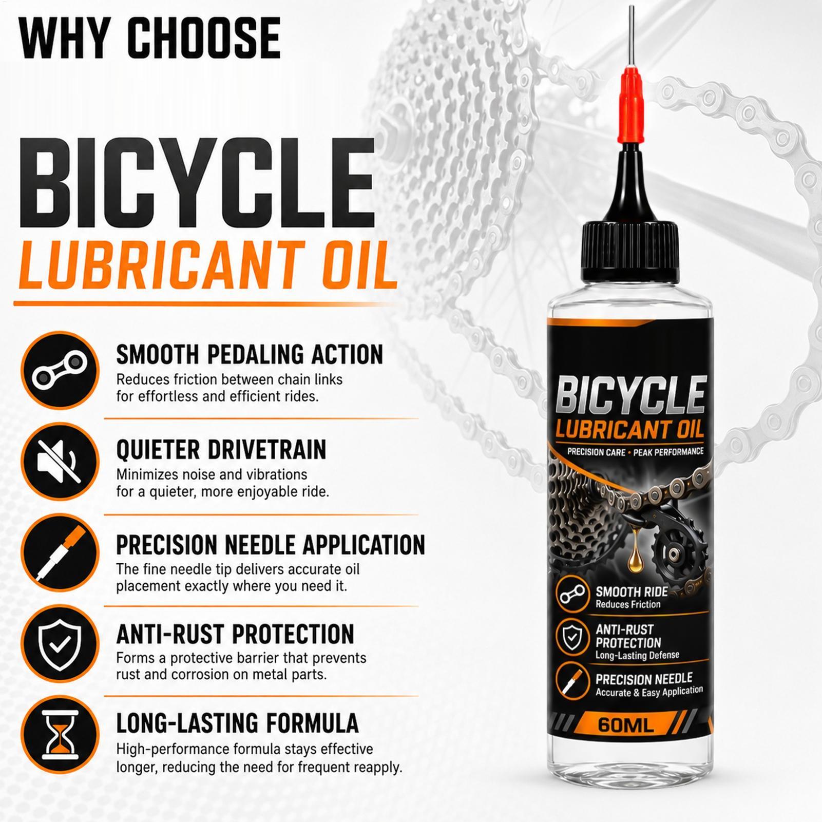 Grease For Heavy Equipment - Pelumas Rantai Sepeda 60ml, Gemuk Perawatan
