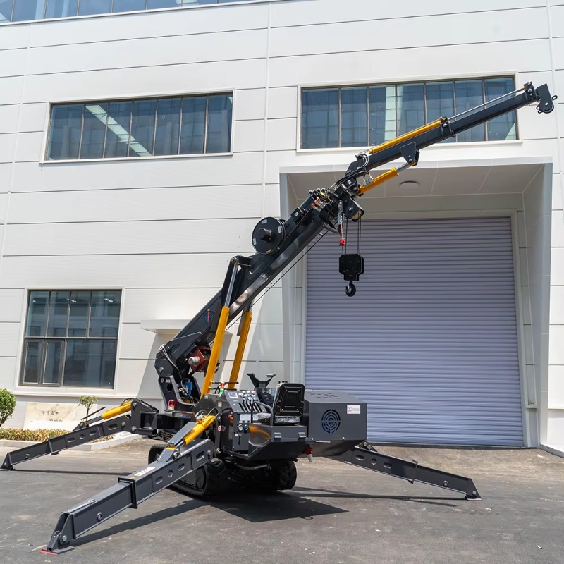 Heavy Equipment Lift - Mini Spider Crane Mesin Hidrolik Listrik