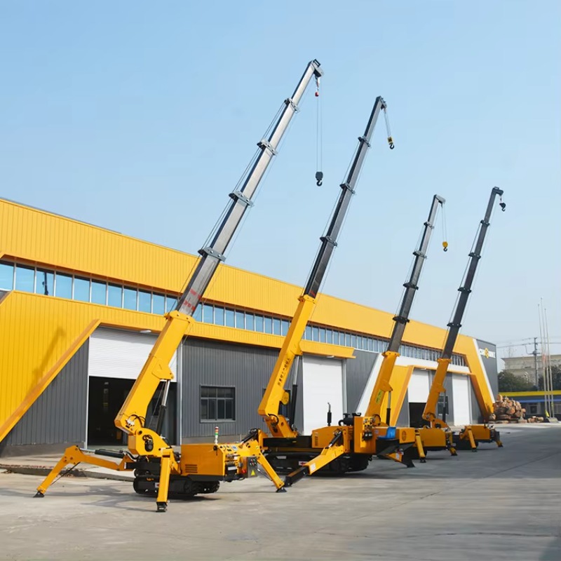 Heavy Equipment Lift - Crane Hidrolik 8T Tipe Spider, Mini
