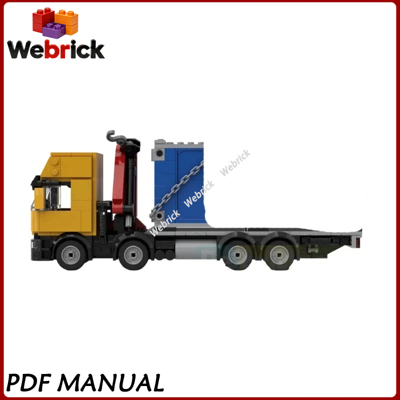 Heavy Equipment Engineering - Truk Derek Berat 8x4 MOC, Blok