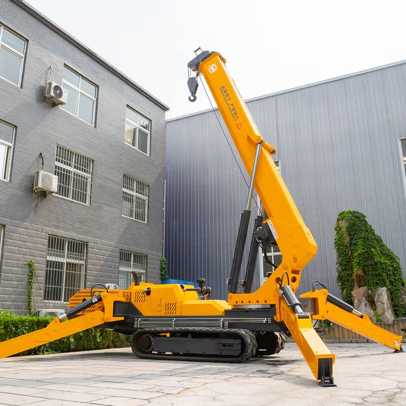 Mini Spider Crane Mesin Hidrol - Heavy Equipment Lift ulasan dan harga