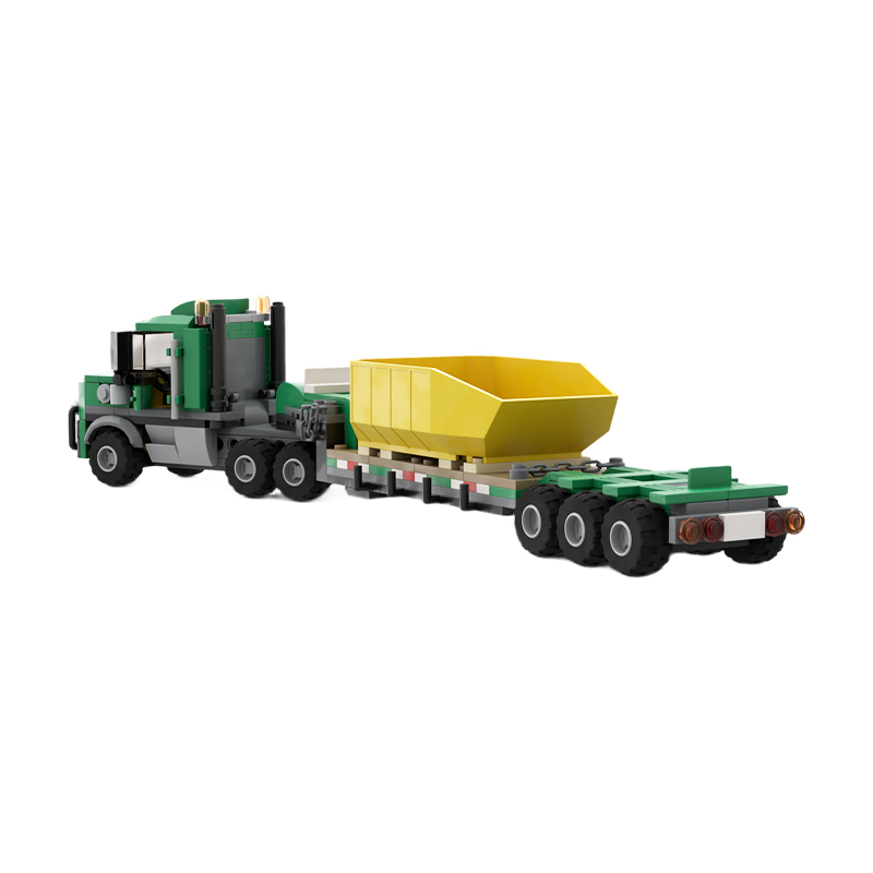 Set Blok Bangunan Truk Kargo B - Heavy Equipment Engineering ulasan dan harga