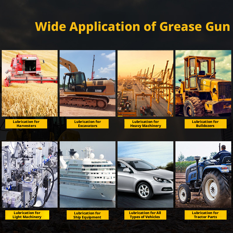 Pistol Grease Gun Tugas Berat  - Grease For Heavy Equipment ulasan dan harga