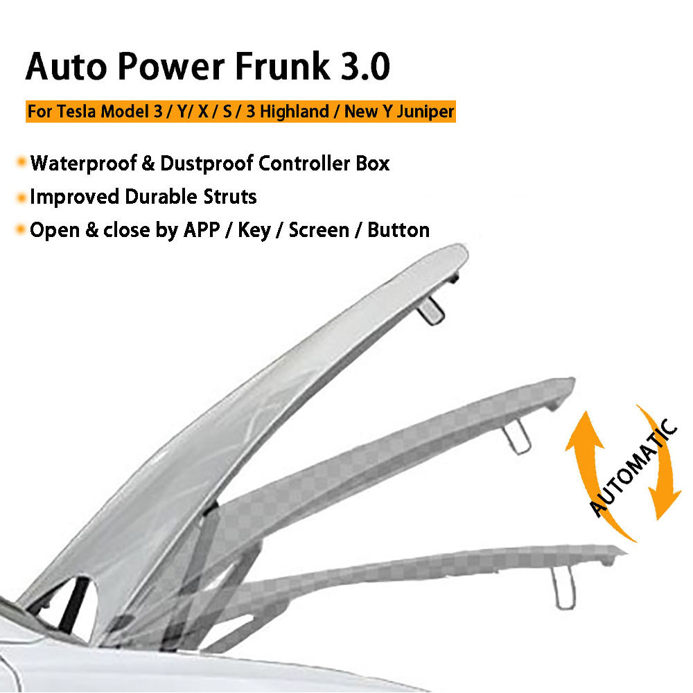 Auto Power Frunk 3.0 untuk Tes - Heavy Equipment Lift ulasan dan harga