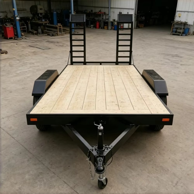 Trailer Peralatan Kayu Beraspa - Heavy Equipment Hauling ulasan dan harga