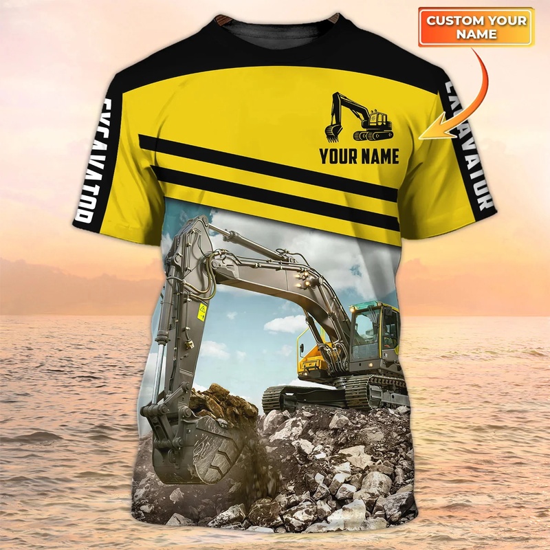 1 Buah Kaus Pria Mode Musim Pa - Heavy Equipment Pictures ulasan dan harga