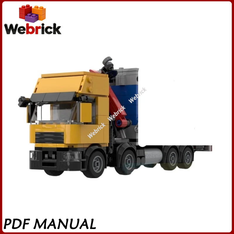 Truk Derek Berat 8x4 MOC, Blok - Heavy Equipment Engineering ulasan dan harga