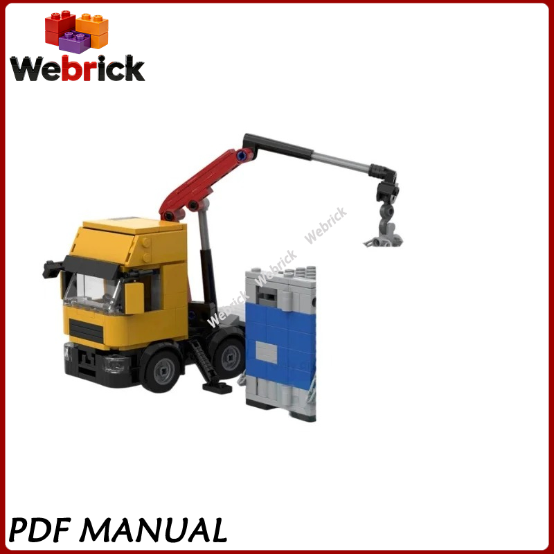 Truk Derek Berat 8x4 MOC, Blok - Heavy Equipment Engineering ulasan dan harga