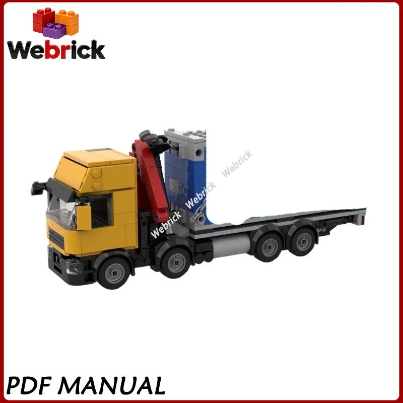 Truk Derek Berat 8x4 MOC, Blok - Heavy Equipment Engineering ulasan dan harga